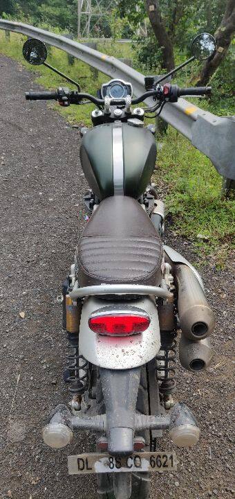 Triumph Scrambler 1200 XC seat