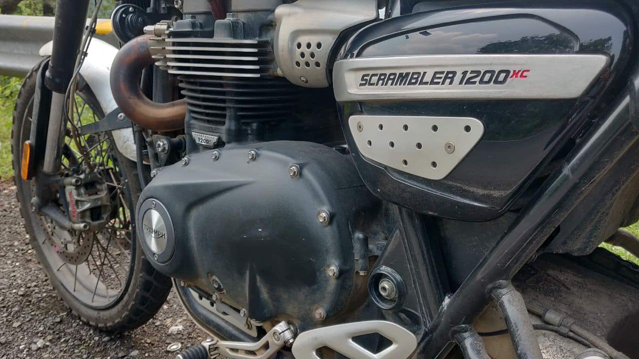 Triumph Scrambler 1200 XC engine