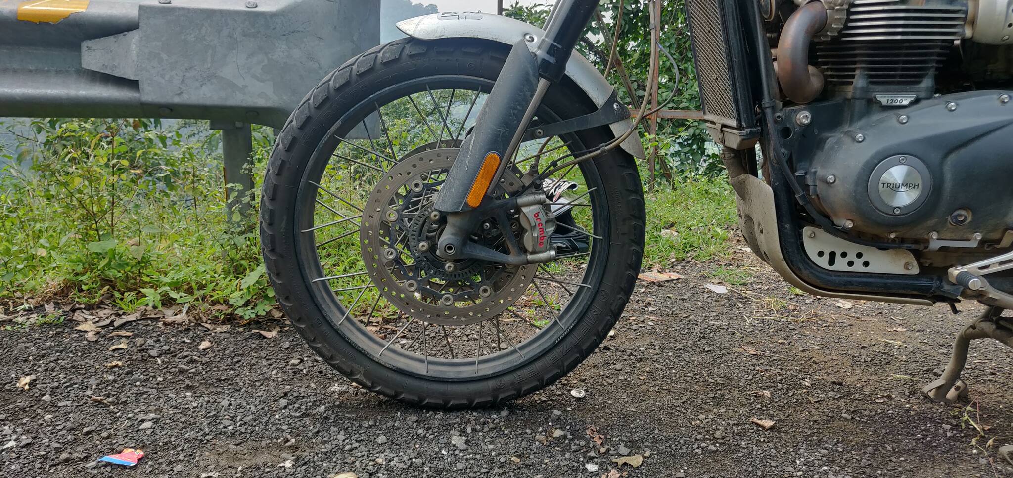 Triumph Scrambler 1200 XC front tyre