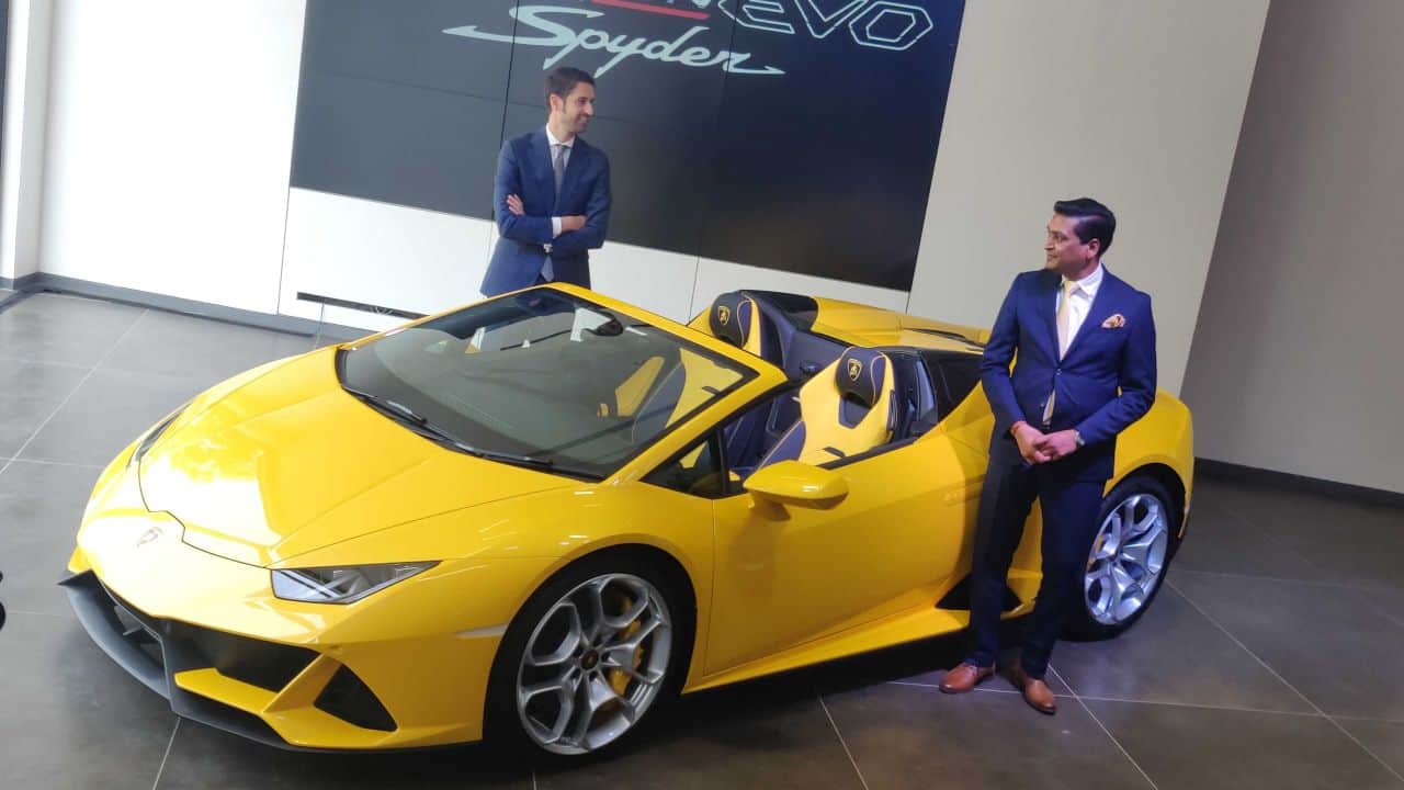 Lamborghini launches Huracan Evo Spyder for Rs 4.1 Crore