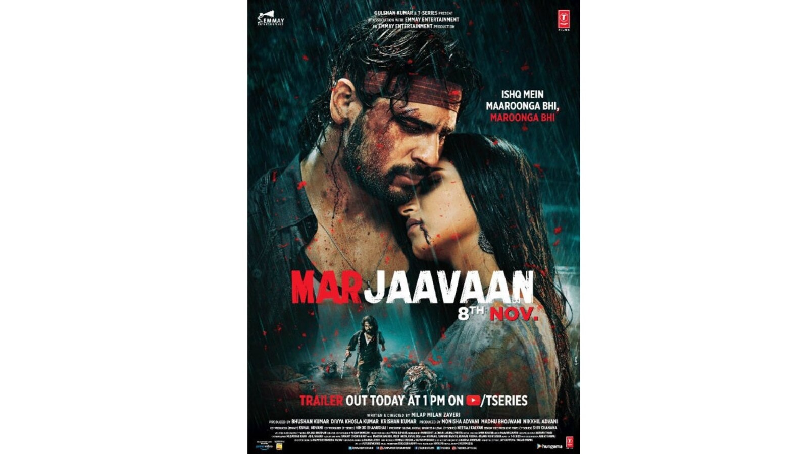 Sidharth Malhotra's 'Marjaavaan' promises to be Emmay Entertainment's next  success