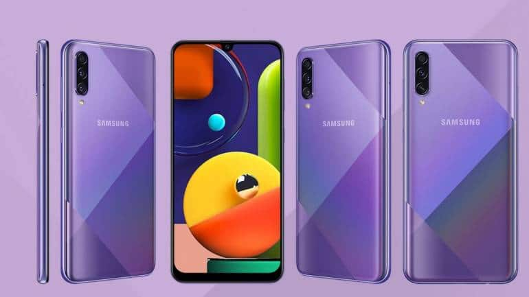 samsung a50s purple colour