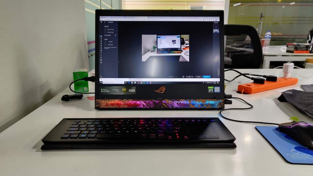 Best Concept Gaming Laptop | Asus ROG Mothership | There were two laptops that really stood out in terms of innovation this year, the Asus ROG Mothership and the Acer Predator Helios 700. Both incorporated a new and improved method of dealing with heat. The Helios 700 gets the new Hyper Drift keyboard, which shifts the keyboard to the bottom, creating a massive opening for ventilation on the top of the keyboard. The ROG Mothership, on the other hand, moves all the components of the laptop behind the screen. Of the two, the Mothership does a much better job of cooling at the cost of portability (In that using it on your lap is impossible), while the Helios 700 is the more practical of the two. However, in terms of innovation, we'd have to give this round to the Mothership. Just take a look at the Asus ProArt Studiobook One which is more powerful and portable than the Mothership. So, in terms of innovation, we'd have to give this round to Asus.