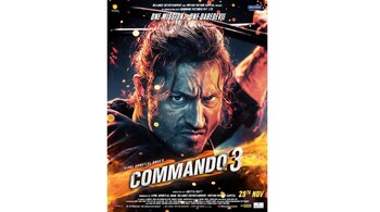 Commando 3 film poster (Image: Twitter/@VidyutJammwal)