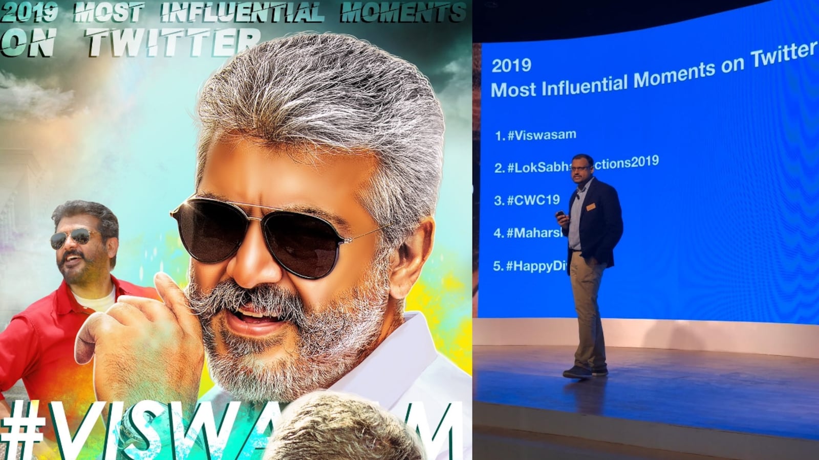 Ajith-starrer Viswasam dominates Twitter's most influential ...