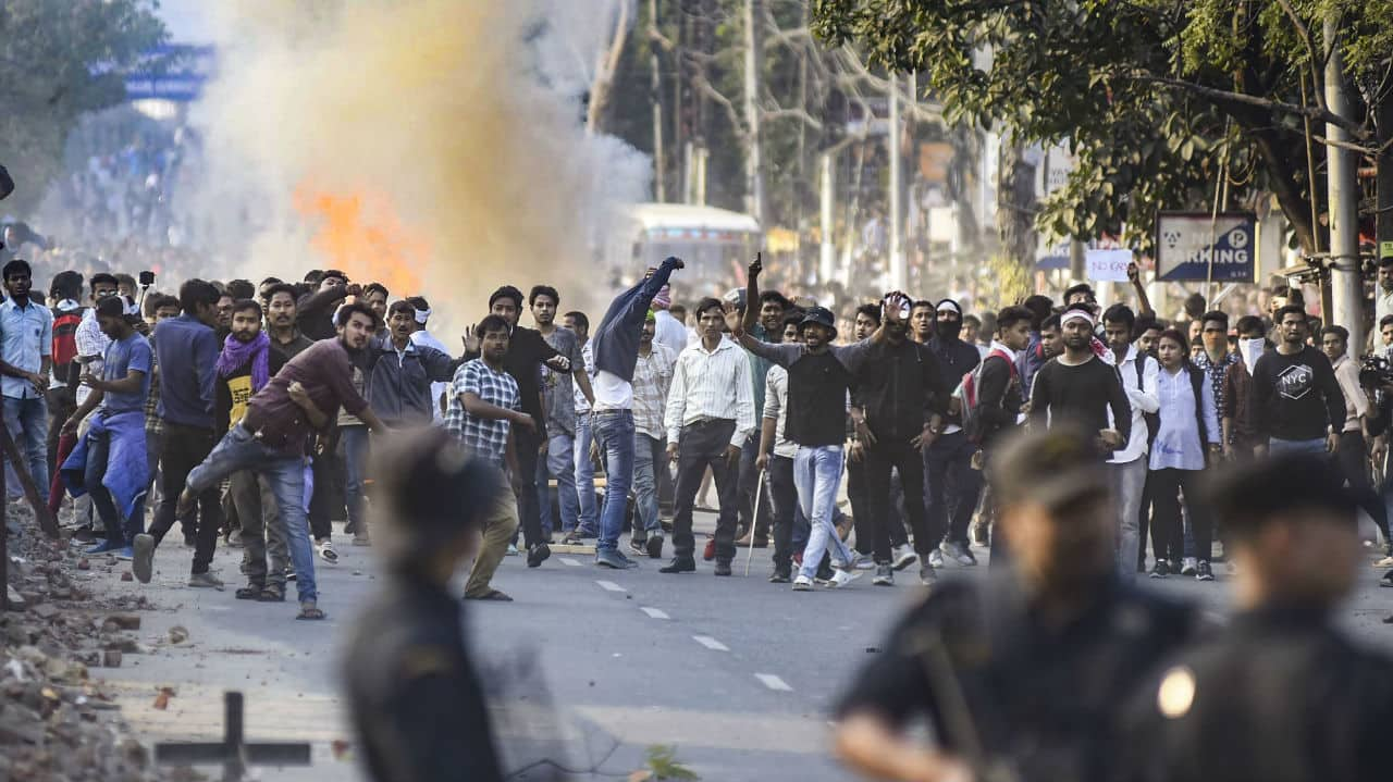 In Pics | Massive Protests Against Citizenship (Amendment) Bill In ...