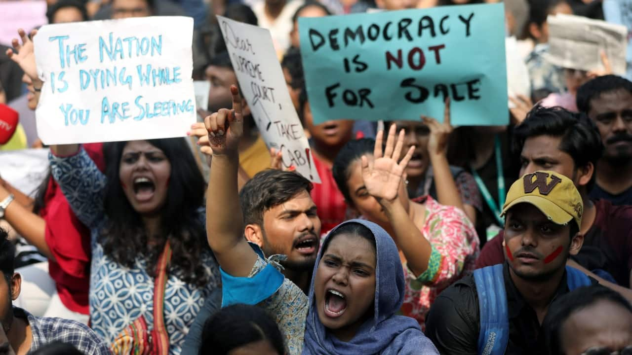 In Pics | Citizenship Act Invokes Aggressive Protests From Students ...