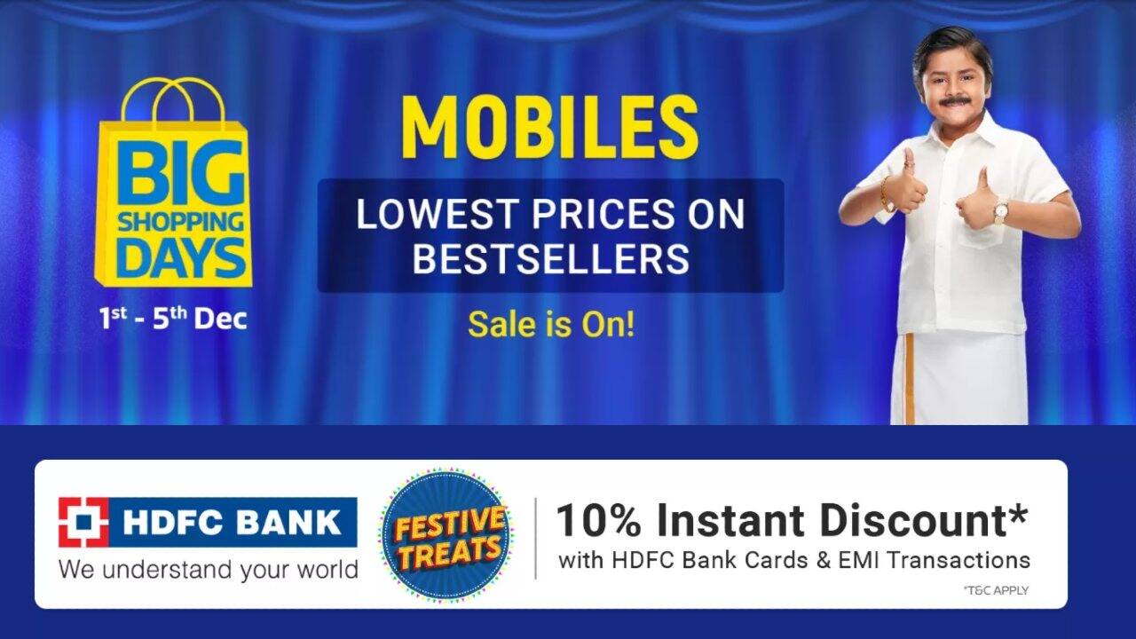 Flipkart's Big Shopping Days sale: Google Pixel, Realme and Vivo phones available at a discount