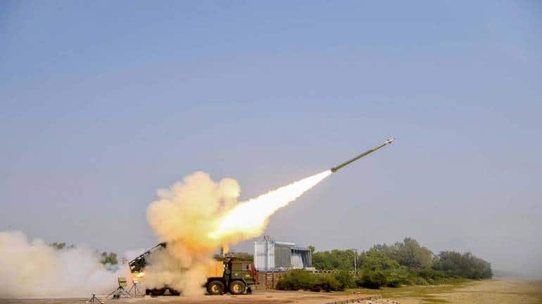 Pinaka missile system successfully flight-tested for 2nd day