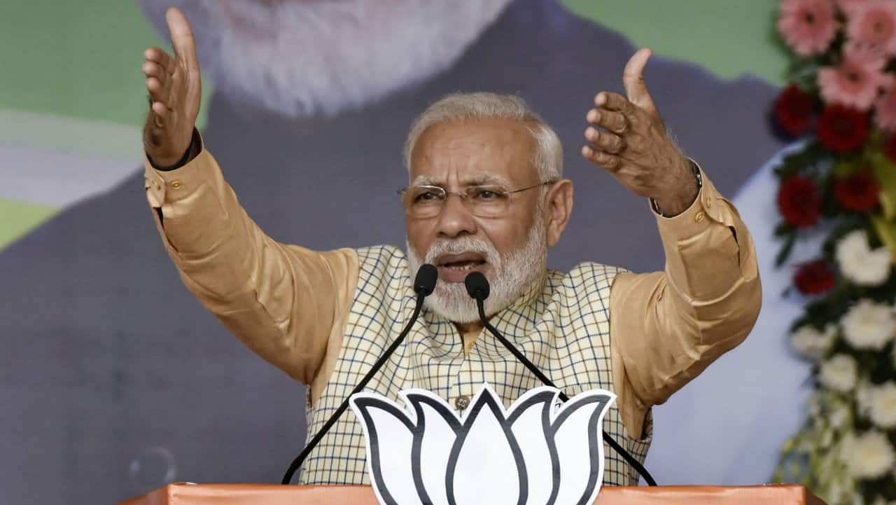 PM Modi at Darbhanga rally: People have resolved to defeat those who brought 'jungle raj', looted Bihar PM Modi at Darbhanga rally: People have resolved to defeat those who brought 'jungle raj', looted Bihar