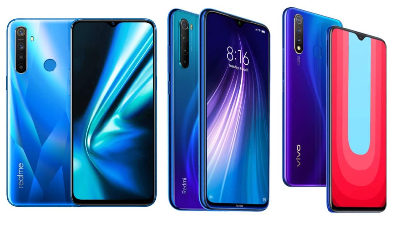 Vivo U20 vs Realme 5s vs Redmi Note 8: Three top affordable smartphones compared