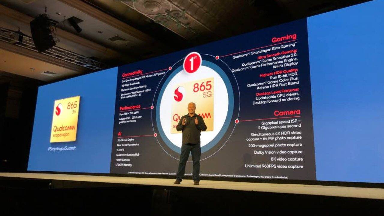 Qualcomm Snapdragon 865 powered smartphones are arriving in Q1 2020