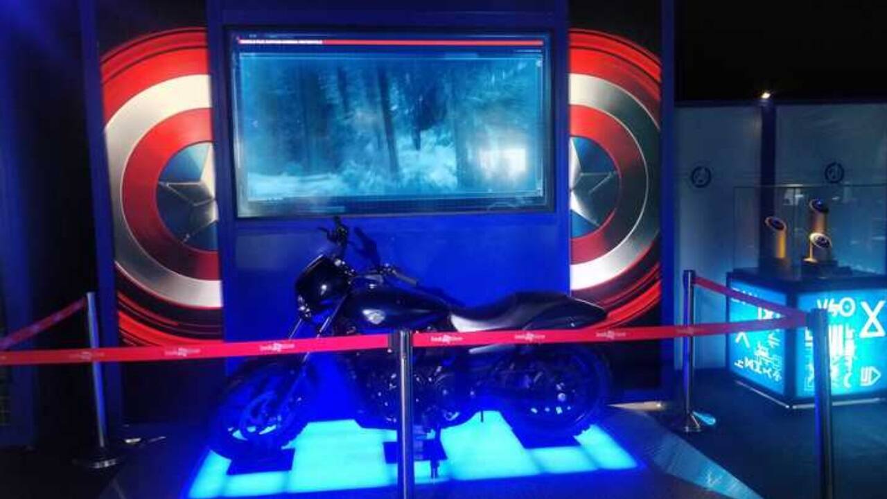 This is the Harley Davidson used in the movie by our very own Captain America. Before coming to india, Marvel Avengers S.T.A.T.I.O.N. had successful runs across the globe in cities including New York, Seoul, Paris, Singapore, Beijing, Taipei, London and Las Vegas amongst others. Image: Moneycontrol
