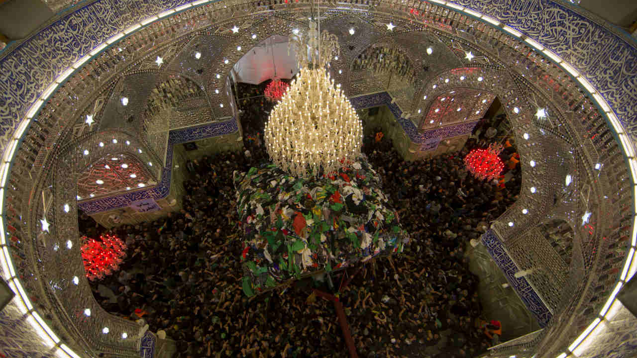 No. 5 | Arba’een Pilgrimage | No. of people travelling: 21 million | The Arba’een pilgrimage is significantly larger than the Hajj pilgrimage to Mecca but nowhere near as well-known. Every year, large numbers of Iranian Shias travel to Najaf and Karbala in Iraq to take part in Arba’een, which marks the end of the 40-day mourning period for Hussein Ibn Ali, the third Shia imam and the grandson of Prophet Muhammad. (Image: Reuters) No. 5 | Arba’een Pilgrimage | No. of people travelling: 21 million | The Arba’een pilgrimage is significantly larger than the Hajj pilgrimage to Mecca but nowhere near as well-known. Every year, large numbers of Iranian Shias travel to Najaf and Karbala in Iraq to take part in Arba’een, which marks the end of the 40-day mourning period for Hussein Ibn Ali, the third Shia imam and the grandson of Prophet Muhammad. (Image: Reuters)