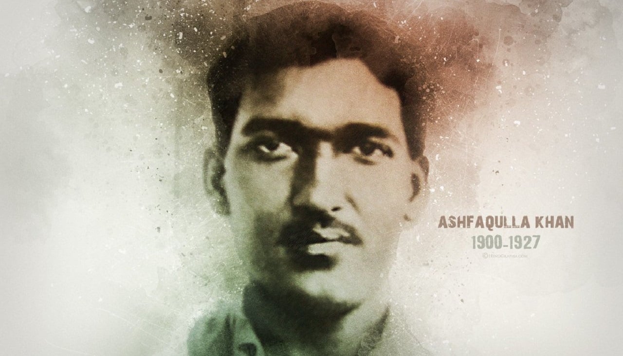 Freedom fighter Ashfaqullah Khan (Image: Dipankar Bhattacharya/ Twitter)