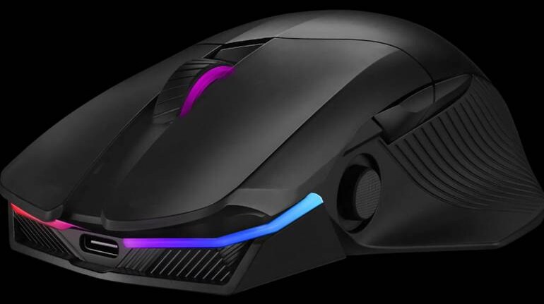 Asus Rog Chakram Is A Wireless Gaming Mouse With A Programmable Joystick