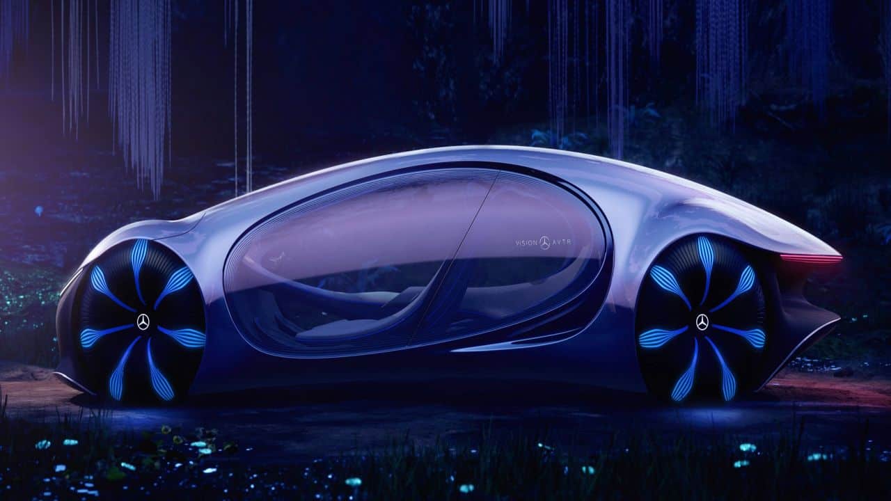 Chi tiết MercedesBenz Vision AVTR  mẫu xe lấy cảm hứng từ Avatar  Ôtô