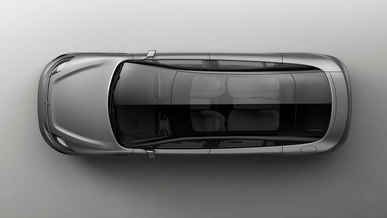 The car features 19 ultrasonic and radar sensors and 3 LiDAR sensors that monitor its surroundings. It has a coupe-like roofline and Taycan-esque headlamps. The wing mirrors too, are replaced with cameras. (Image source: Sony)