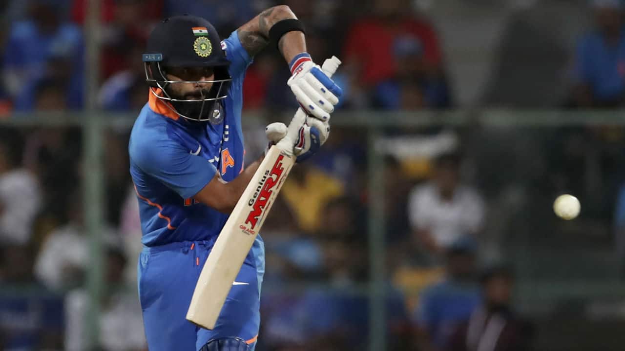 Virat Kohli scored 319 runs with 4 fifties in T20 World Cup 2014 and was leading run scorer in the tournament.