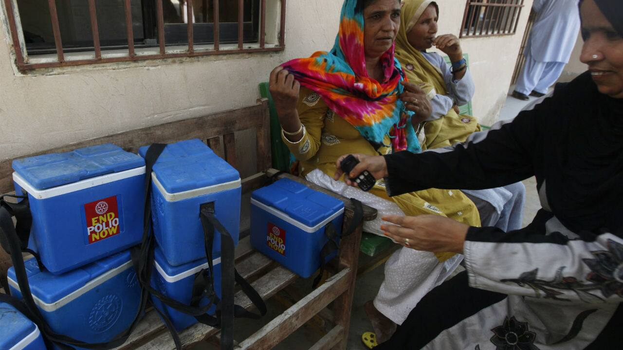Polio| 5-7 number of people affected by an individual