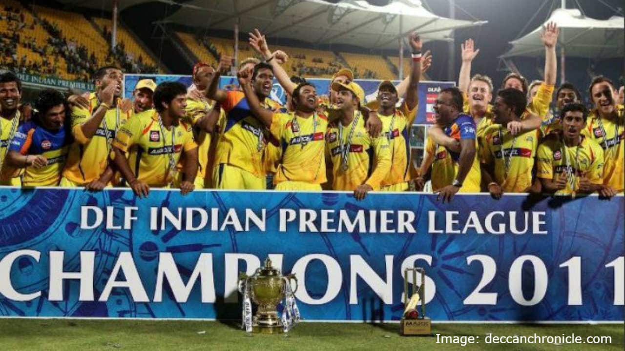 Chennai Super Kings 2011 IPL Champs