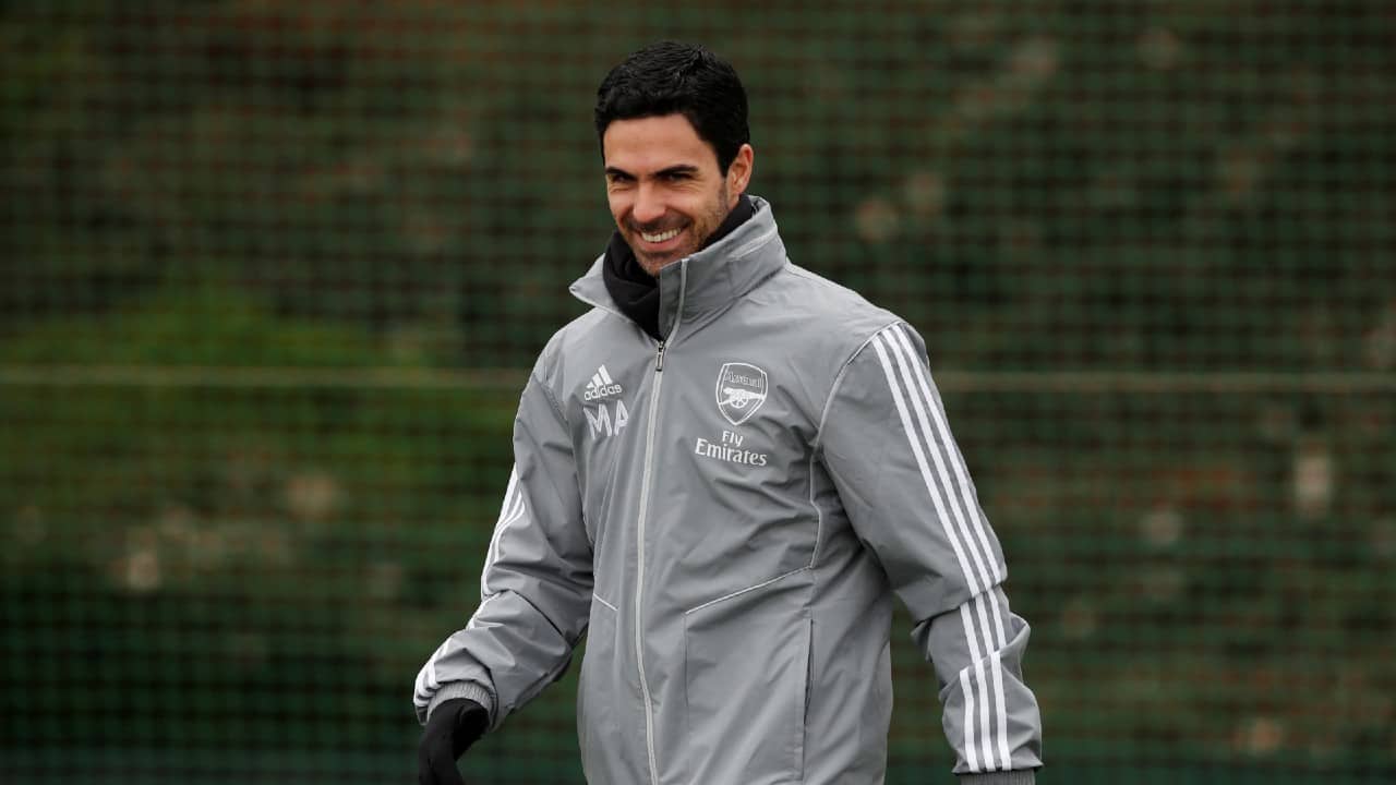 Mikel Arteta, Arsenal's head coach (Image: Reuters)