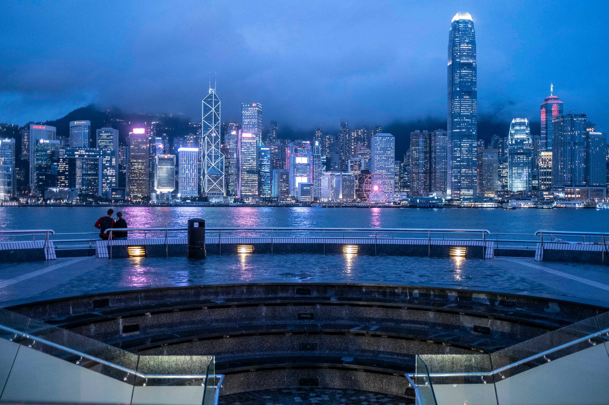 General view of Tsim She Tsui in Hong Kong, March, 19, 2020. (Lam Yik Fei/The New York Times)