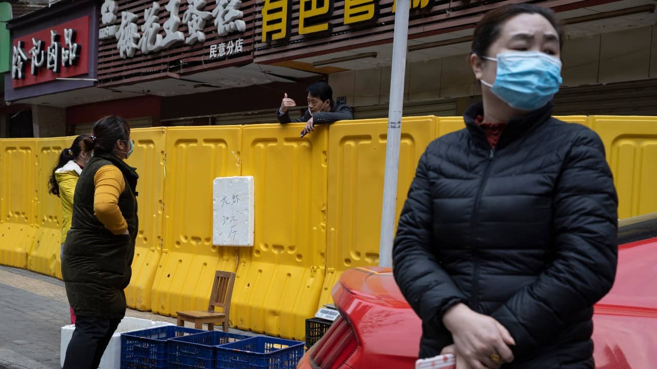 Most access to the city was suspended from January 23 in Wuhan, residents were relying on online groceries and government-organised food deliveries during the two months lockdown. (Image: AP) Most access to the city was suspended from January 23 in Wuhan, residents were relying on online groceries and government-organised food deliveries during the two months lockdown. (Image: AP)
