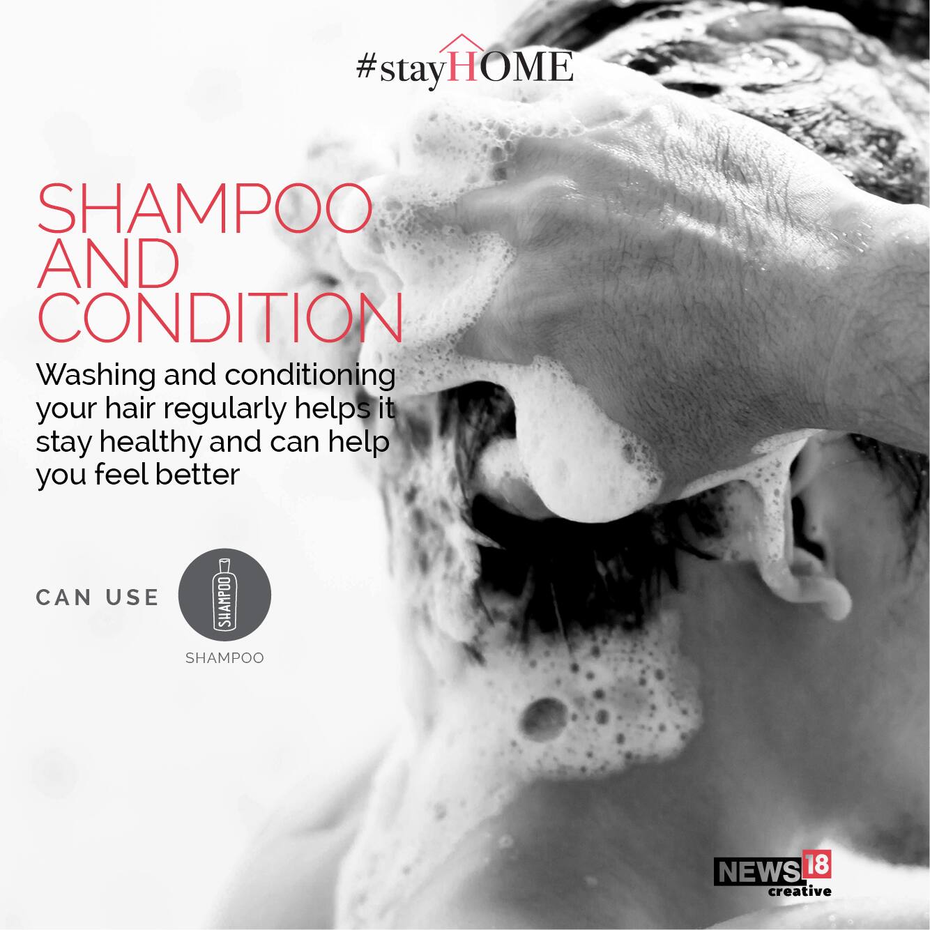 Tip 6| Shampoo and condition (Image: News18 Creative)