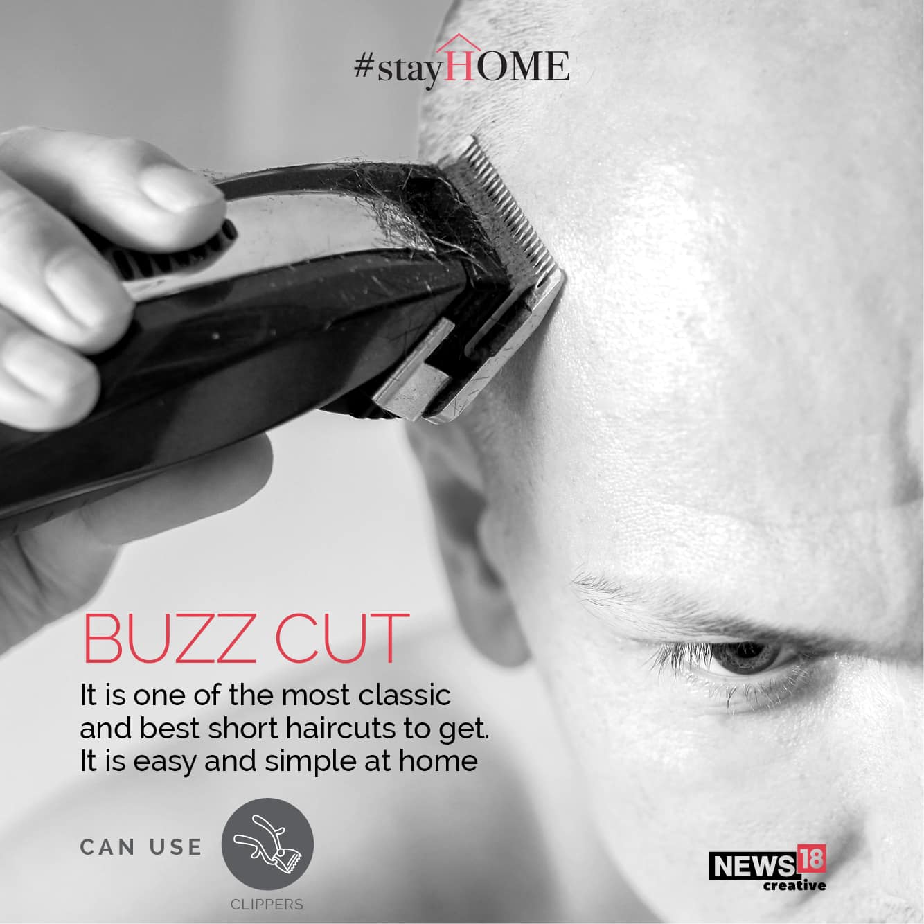 Tip 3| Buzz cut (Image: News18 Creative)