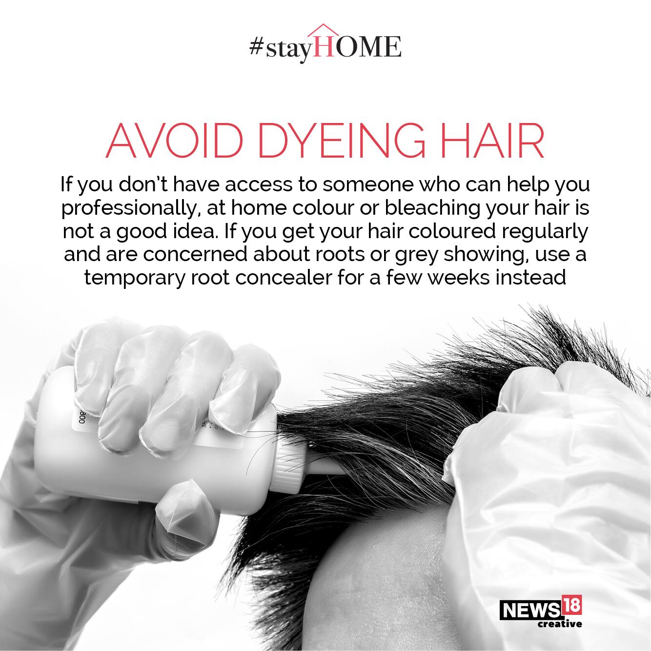 Tip 5| Avoid dyeing hair (Image: News18 Creative)