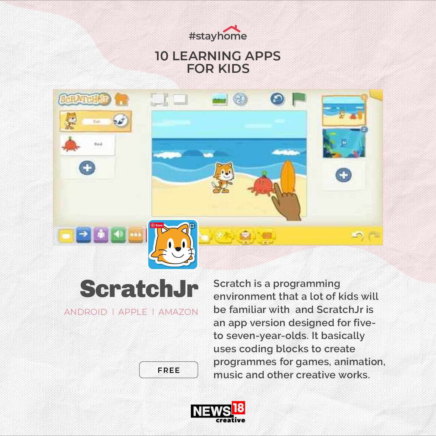 No 4 | ScratchJr (Image: News18 Creative)