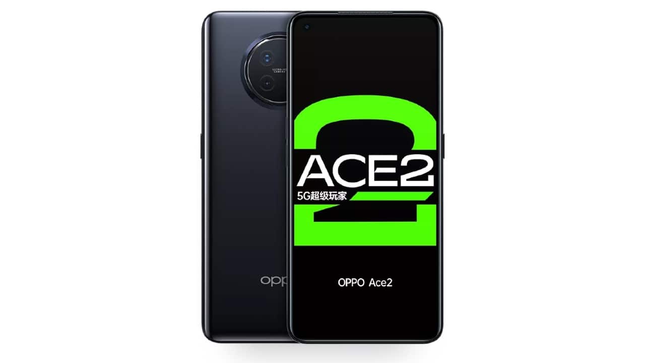 Oppo Ace2 | The Oppo Reno Ace got a 5G successor in April in the form of the Oppo Ace2. The Oppo Ace2 got a big design upgrade with the expected specs bump. The Ace2 was updated with a Snapdragon 865 SoC and super-fast wired (65W) and wireless charging (40W). The Oppo Ace2 is also retrofitted with a 90Hz FHD+ AMOLED screen with a hole punch notch. The Oppo Ace2 starts from CNY 3,999 (Approx. Rs 43,200) for the base 8GB/128GB model but is currently only available in China. Oppo Ace2 | The Oppo Reno Ace got a 5G successor in April in the form of the Oppo Ace2. The Oppo Ace2 got a big design upgrade with the expected specs bump. The Ace2 was updated with a Snapdragon 865 SoC and super-fast wired (65W) and wireless charging (40W). The Oppo Ace2 is also retrofitted with a 90Hz FHD+ AMOLED screen with a hole punch notch. The Oppo Ace2 starts from CNY 3,999 (Approx. Rs 43,200) for the base 8GB/128GB model but is currently only available in China.