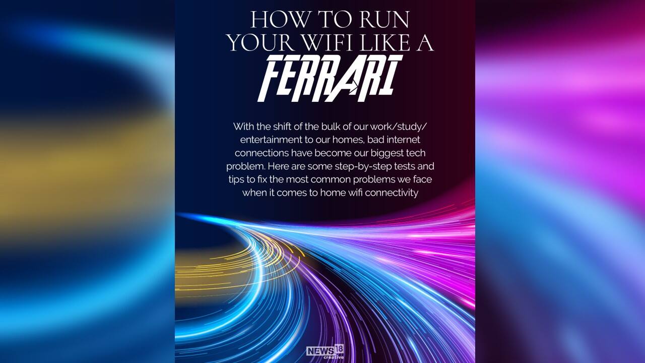 As a bulk of our work and entertainment shifts to our homes, bad internet connections have become a big problem. Here’s a step-by-step guide to fixing common problems with your home Wi-Fi connection. (Image: News18 Creative)