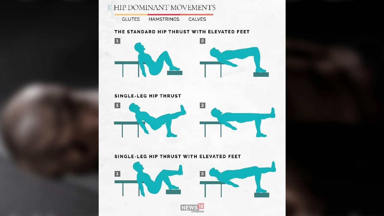 Hip dominant discount exercises at home