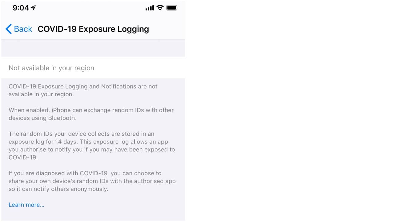 Apple and Google COVID-19 Exposure logging A