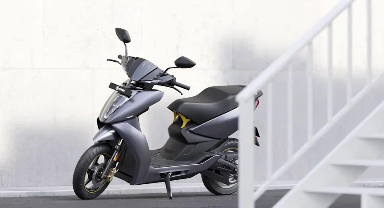 Bengaluru-based electric scooter maker Ather Energy launched the new 450X at Rs 1.59 lakh in February which runs on a non-removable 2.9kWh unit that can slow charge to 80 percent in 3.5 hours. Based on the subscription plan, you can choose a range of 66 km, 75 km or 85 km. The only catch is that this scooter, like the Chetak, is available in Delhi and Bengaluru only at present. Bengaluru-based electric scooter maker Ather Energy launched the new 450X at Rs 1.59 lakh in February which runs on a non-removable 2.9kWh unit that can slow charge to 80 percent in 3.5 hours. Based on the subscription plan, you can choose a range of 66 km, 75 km or 85 km. The only catch is that this scooter, like the Chetak, is available in Delhi and Bengaluru only at present.