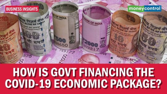 How is govt financing economic package?