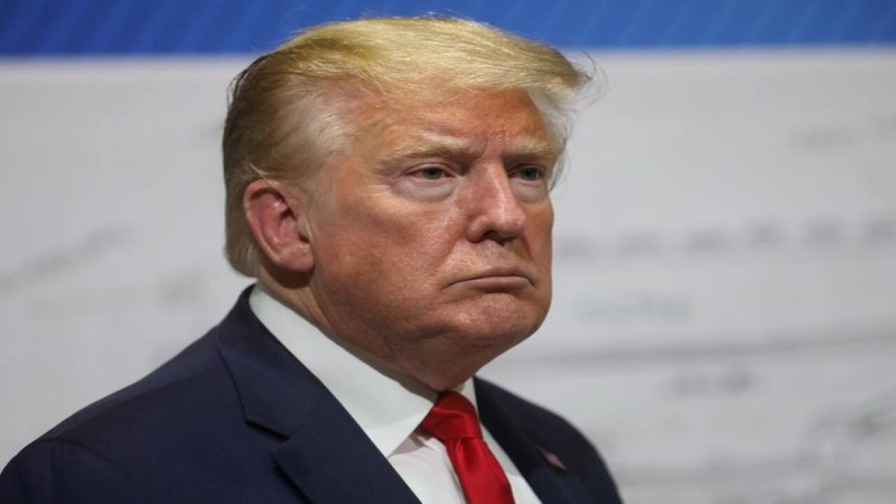 Twitter slaps a 'public interest notice' on Trump's tweet for 'glorifying violence'