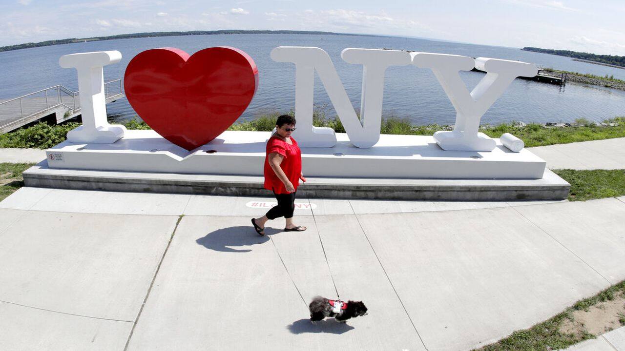 A cautious New York begins creaking back to economic life