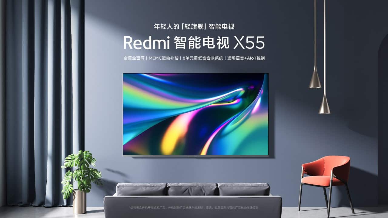 Xiaomi Redmi Smart TV X series and new RedmiBooks launched alongside Redmi 10X lineup