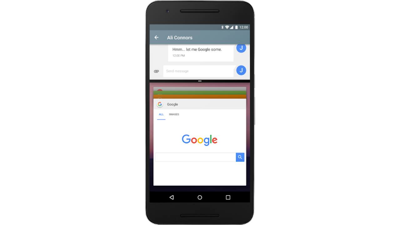 Split Screen | While Picture-in-Picture is an image overlay, Split Screen mode allows you to use two apps simultaneously. This mode is ideal in cases where you need to multitask, for example, looking up a recipe and list the ingredients. To use this, tap on the app switcher button – swipe up from the button of the screen to enter the multitasking view – tap on the app icon at the top of the app’s thumbnail – lastly, select Split Screen. The first app you open will slide to the top of the screen, while the second up will take up the bottom section of the screen. 