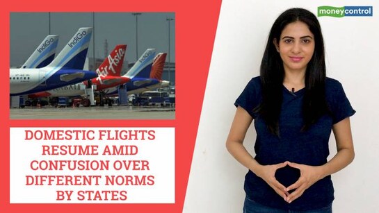 Domestic flights resume amid confusion