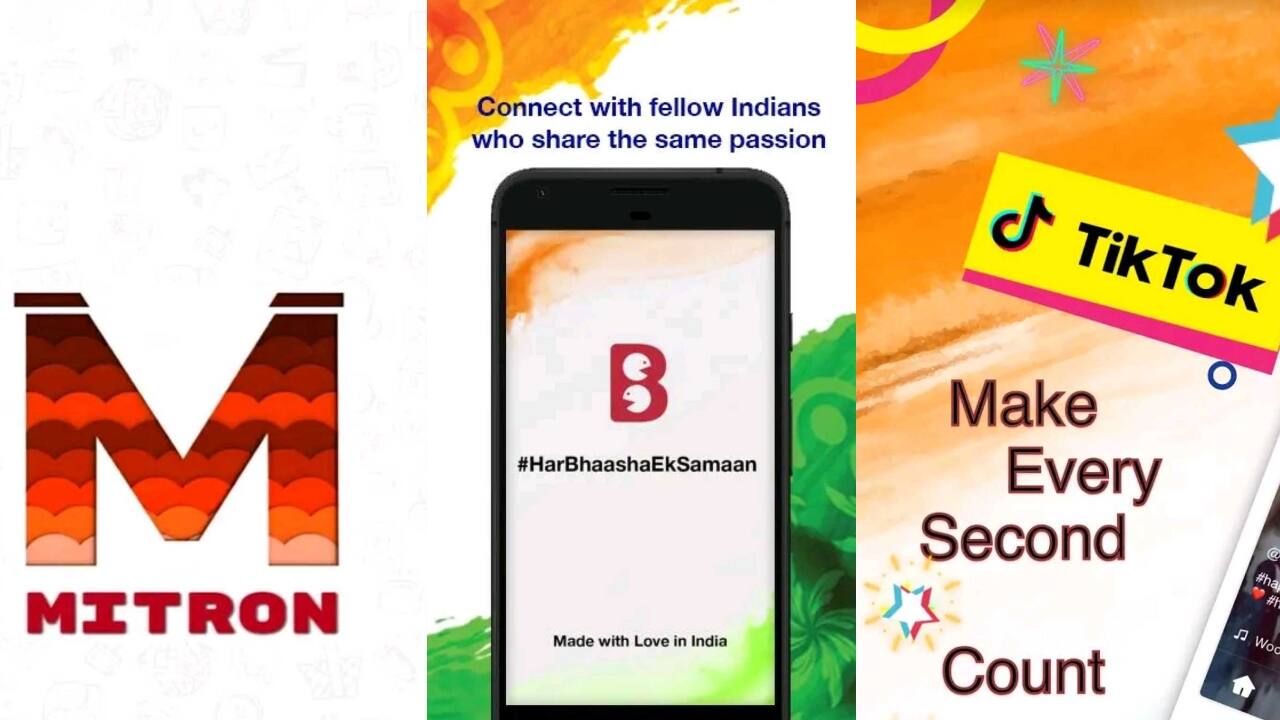 TikTok's made-in-India rivals Mitron, Bolo Indya gaining steam as Indians get 'vocal for local'