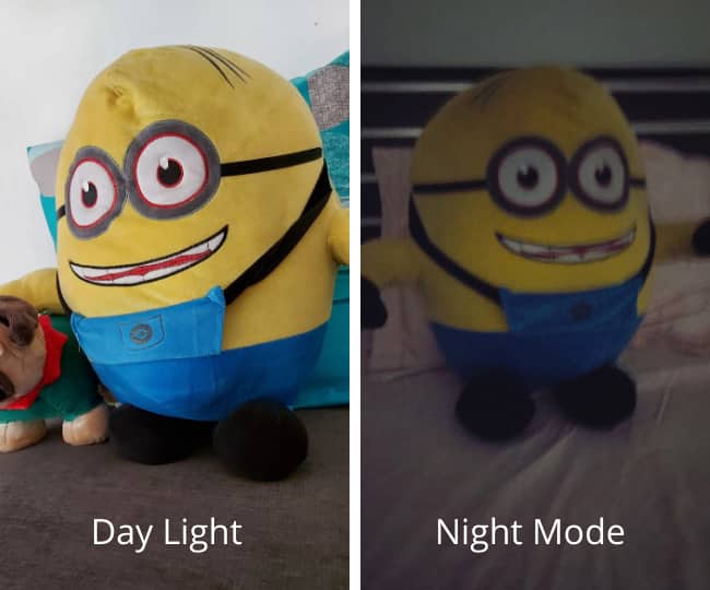 day light vs night mode
