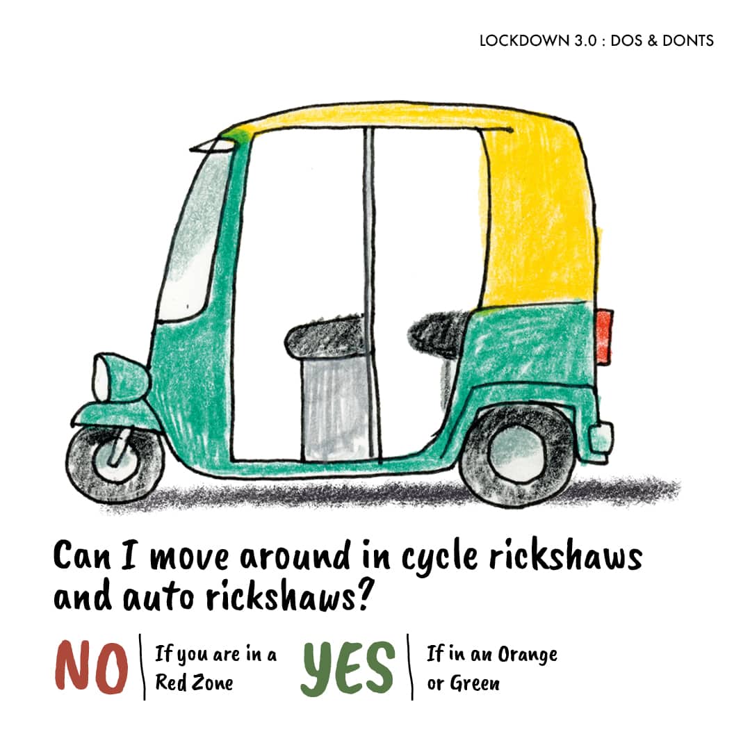 Like cabs, auto rickshaws are not permitted to ply in red zones. (Image: News18 Creative)