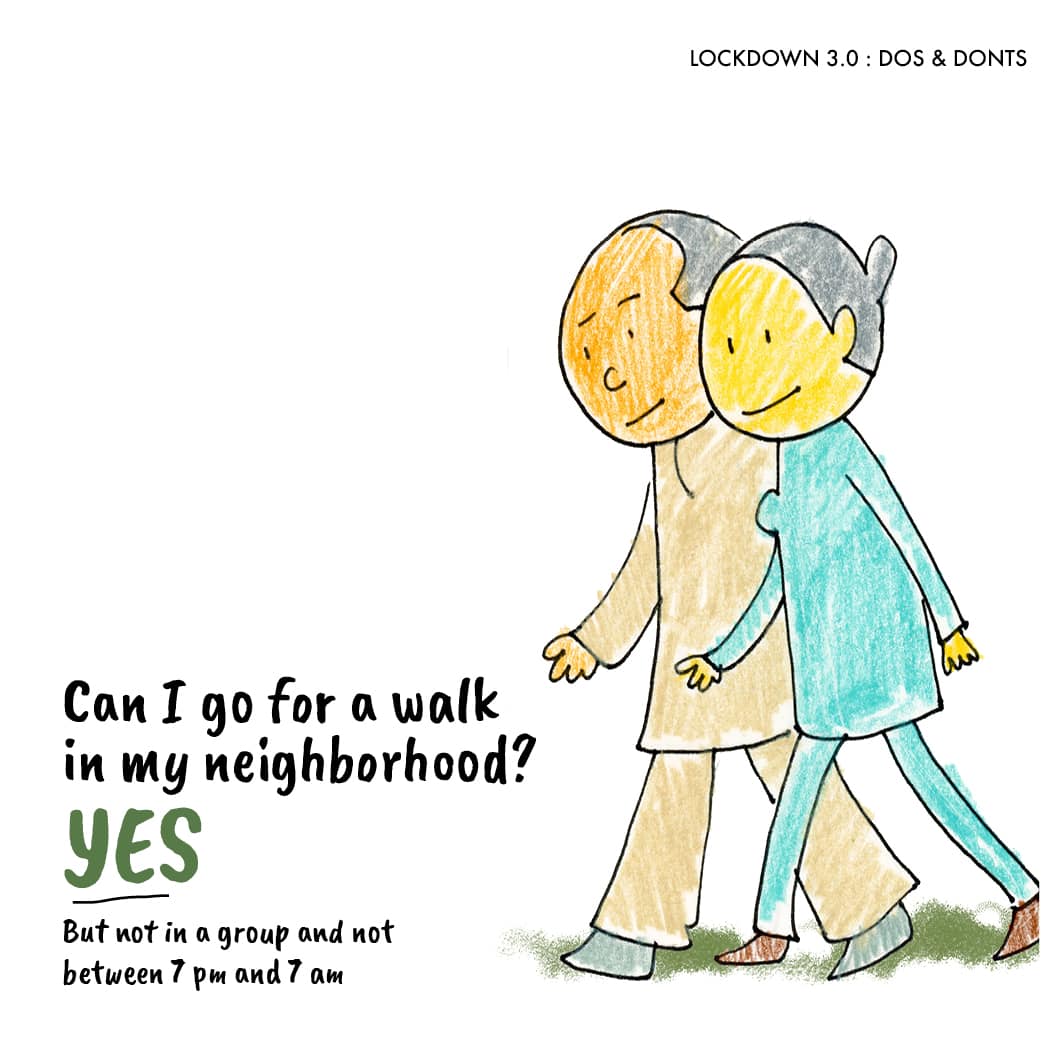 Walks are permitted during certain times, and as long as social distancing is maintained. (Image: News18 Creative)