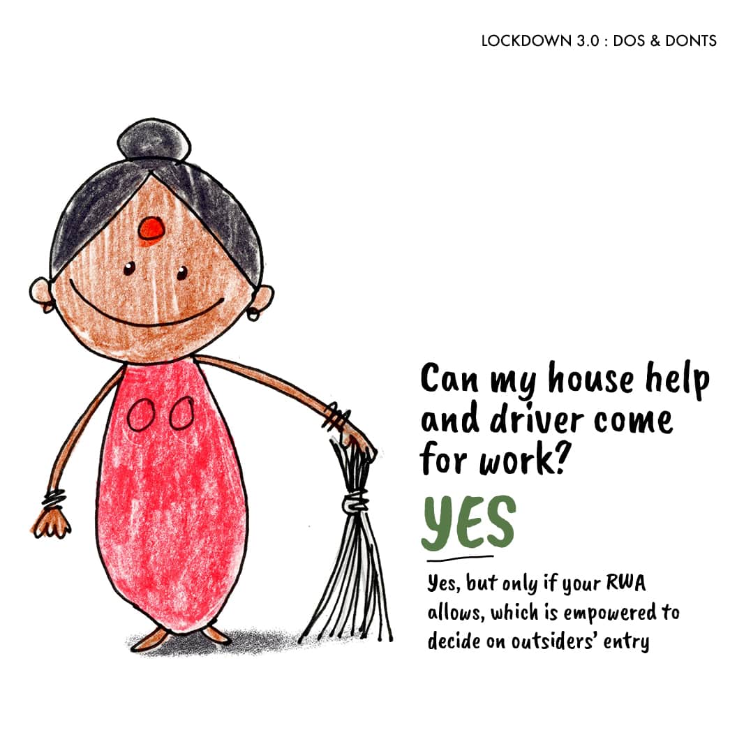Resident Welfare Associations (RWAs) have been given the final decision on permitting domestic help. (Image: News18 Creative)