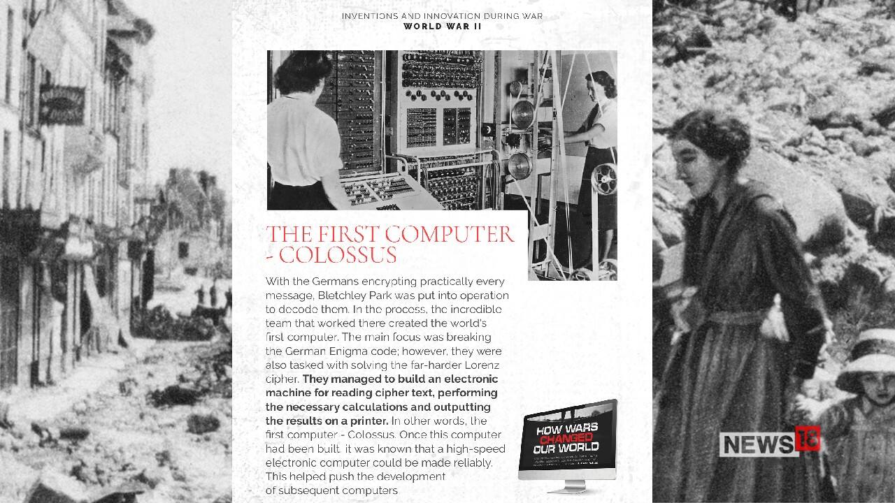 The first computer – Colossus (Image: News18 Creative)