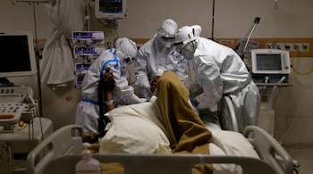 Healthcare sector | Healthcare is the epicenter during this unprecedented global pandemic. Lack of medical investment and healthcare infrastructure are the biggest challenge for an effective response in India in a battle against the novel pandemic. Amid the rising cases lack of healthcare facilities like shortage of beds, lack of protection equipment. According to a survey conducted by LocalCircles, which included responses from over 17,000 individuals located in over 211 districts of the country, only 4 percent patients who needed an ICU bed were able to find one by going through the routine process while 78 percent are forced to use connections, clout to secure an ICU bed. (Image: Reuters)